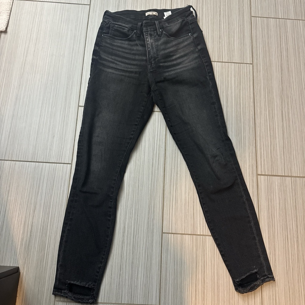 Good American Black Skinny High-Rise Jeans